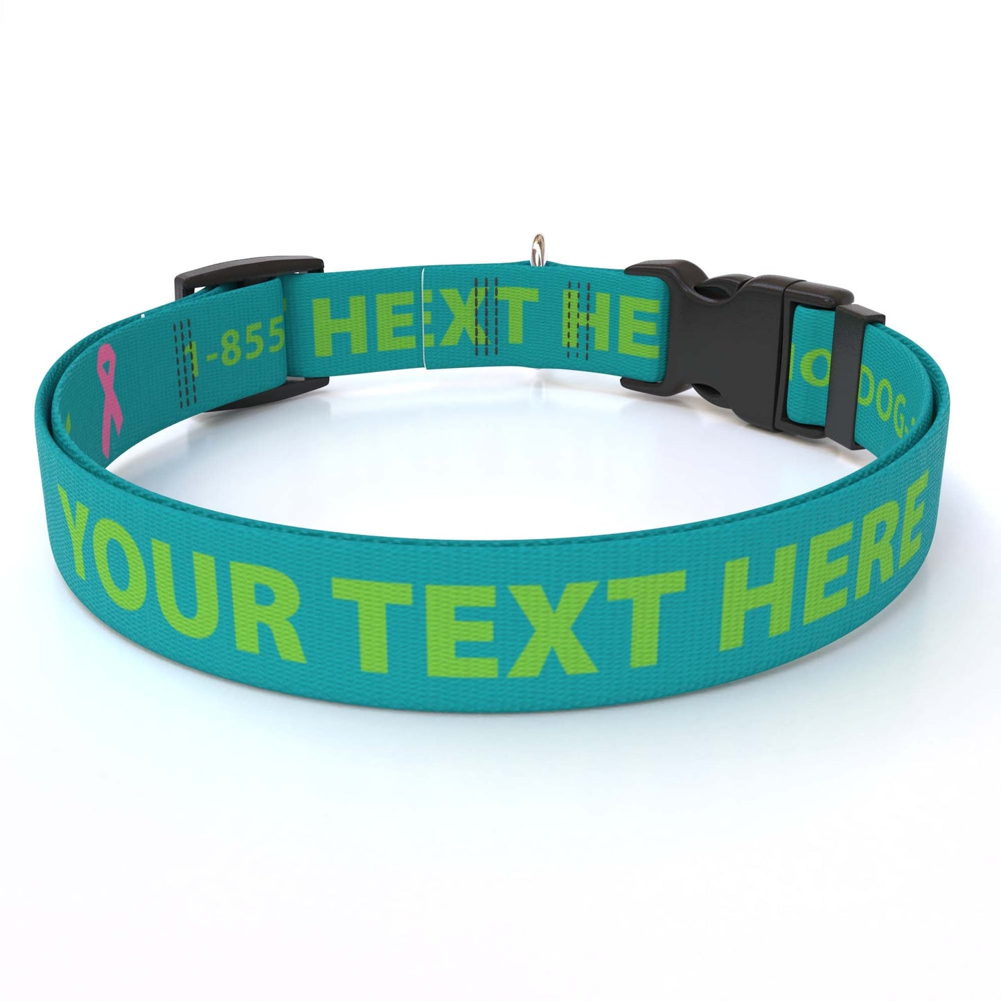 Personalized Dog Collar with Name - Solid Colors