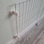 XPen Wall Mount Brackets - Long Design for Custom Pet Pen Configurations (4-Pack)