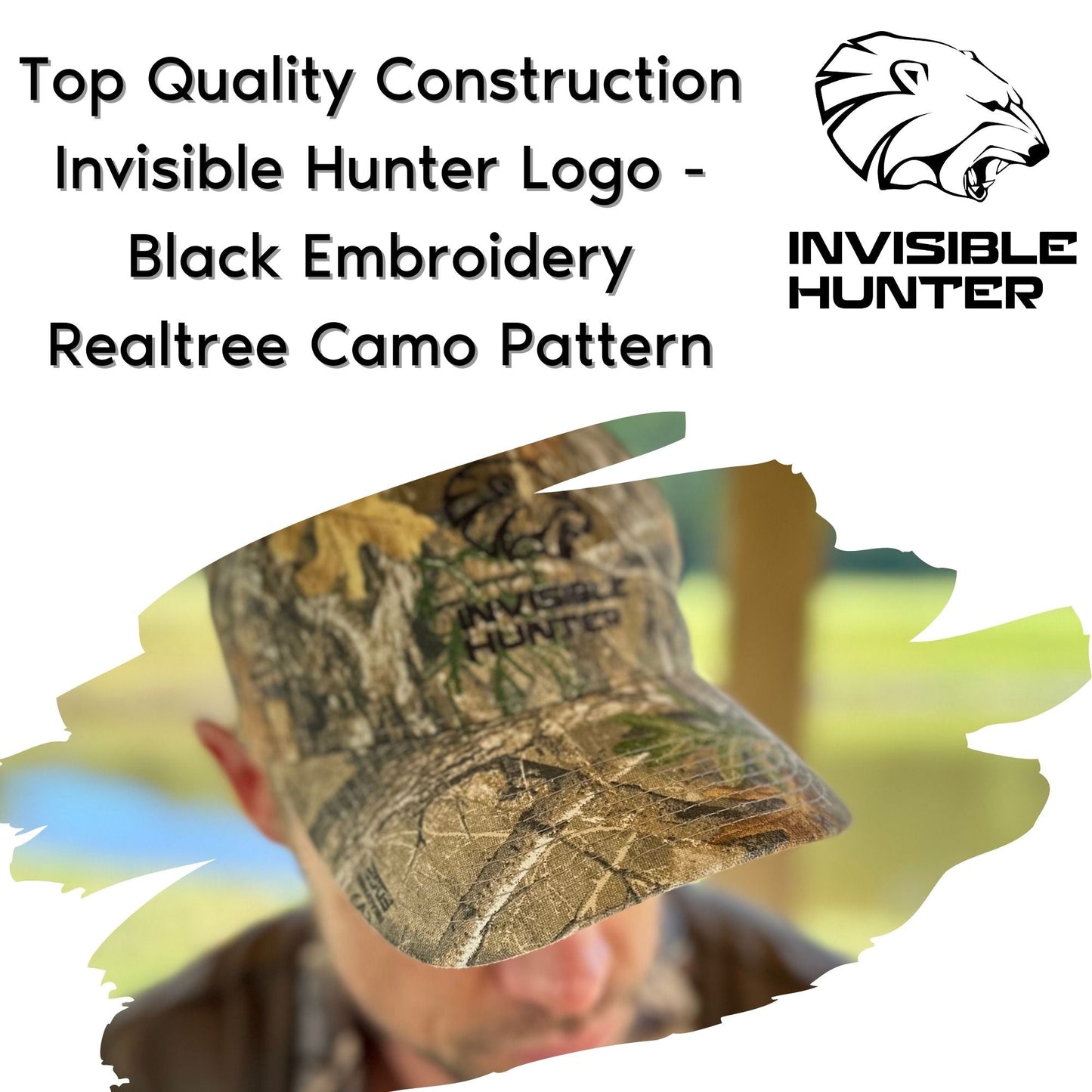 Invisible Hunter Realtree Camo Mesh Hat