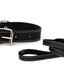 Pro Line Hunting Leather Collar and Leash Set