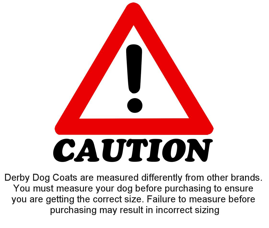 Derby Originals Horse Tough 600D Ripstop Waterproof Winter Dog Coat 150g Medium Weight