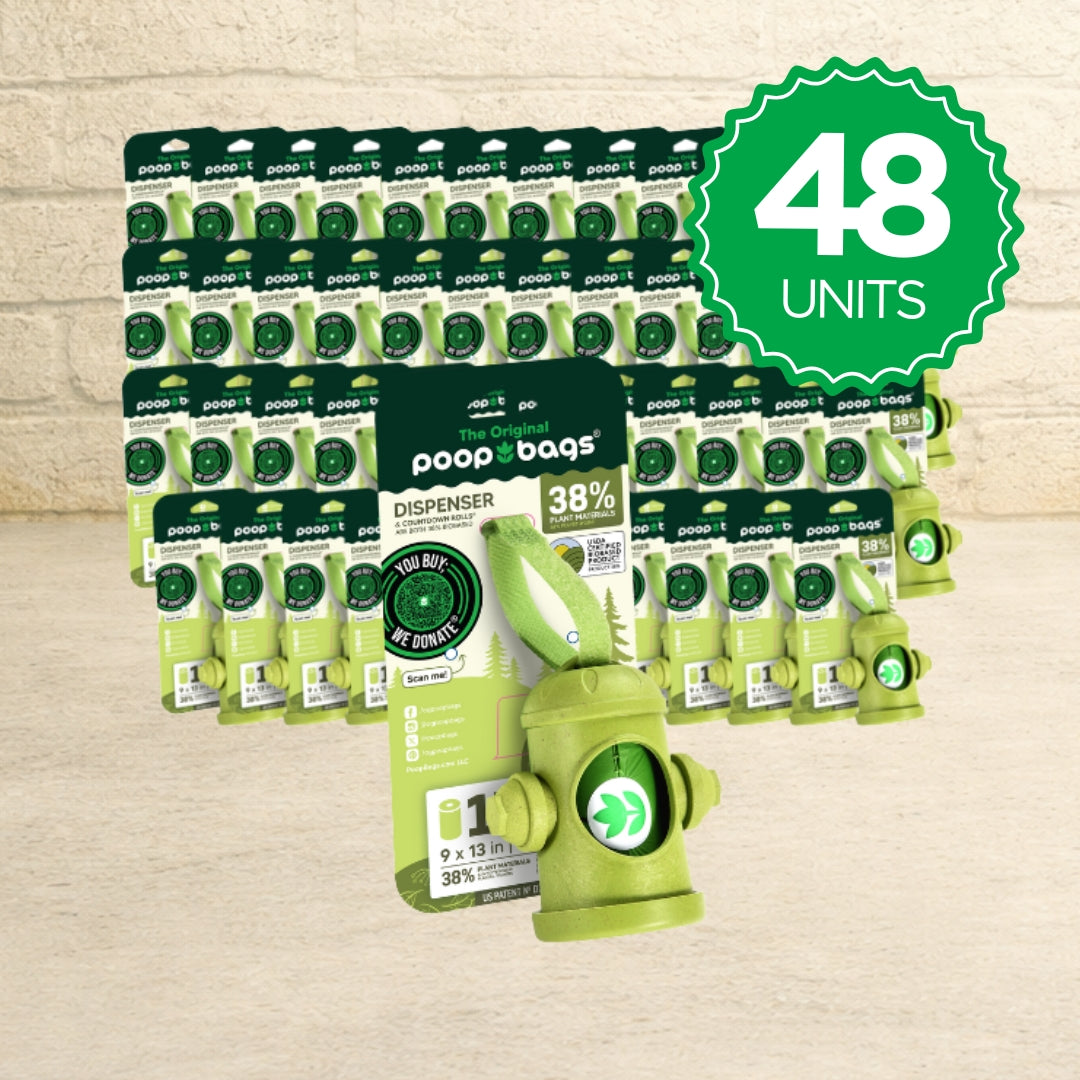 Wholesale Hydrant Dispenser + Leash Roll Poop Bags