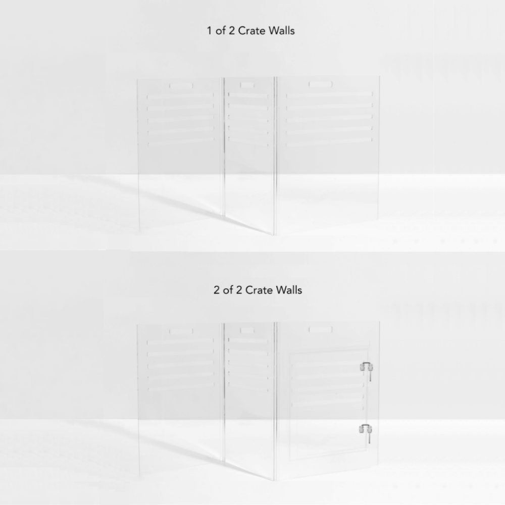 Small Crate (Silver Latch)