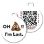 PetHub QR Pet ID Tag – Oh Crap I’m Lost