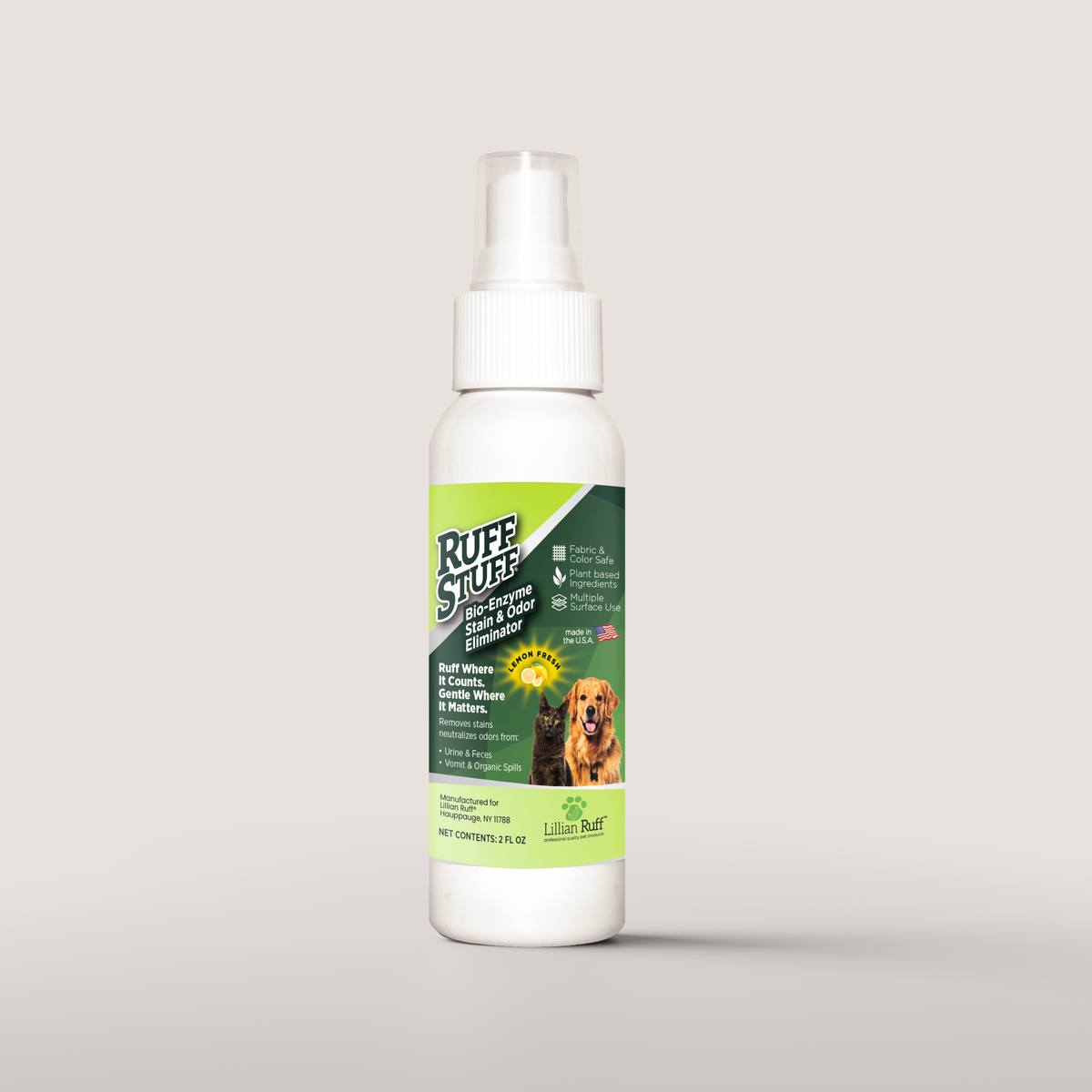 RUFF STUFF Bio-Enzyme Stain & Odor Eliminator Travel