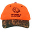 Invisible Hunter Realtree Blaze Orange 100% Fabric Hat