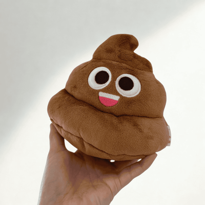 Poop Emoji Plush Dog Toy