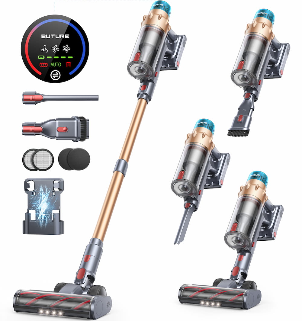 【Top Rated】Buture VAC01 Cordless Vacuum