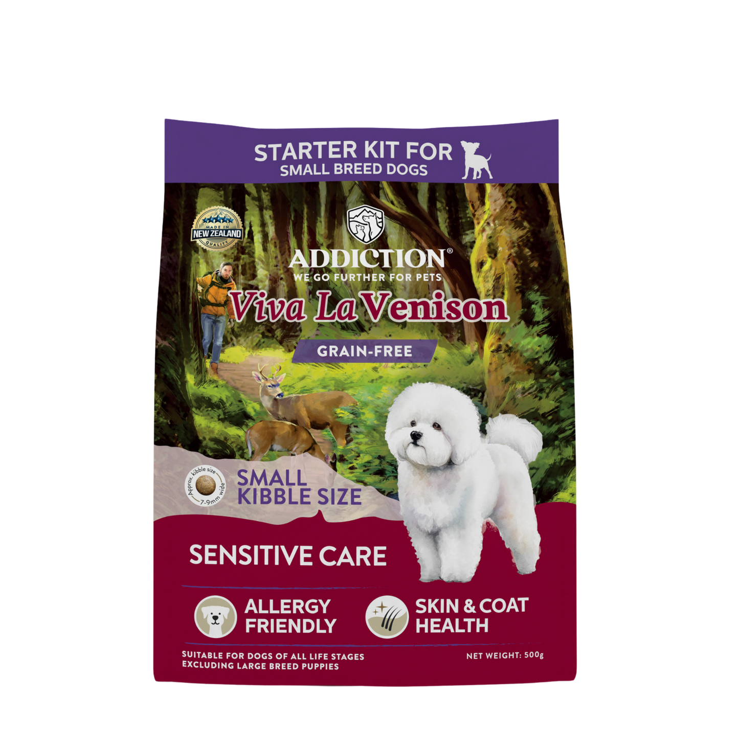 Viva La Venison Grain-free Premium Venison Small Breed Dry Dog Food