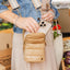 Camel Lacquer HydroBag® with Camel Patterned Strap
