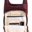 Dark Cherry HydroBag® with Cherry and Black Striped Strap