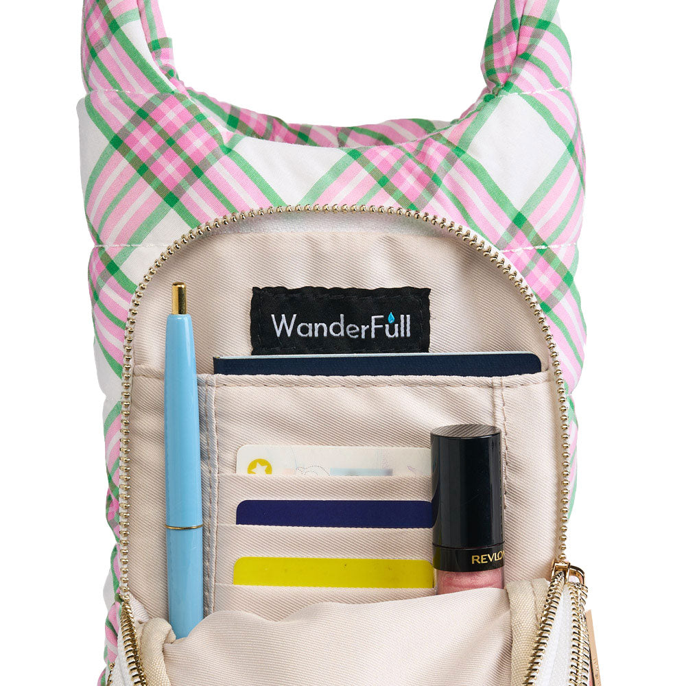 Pink & Green Plaid HydroBag®