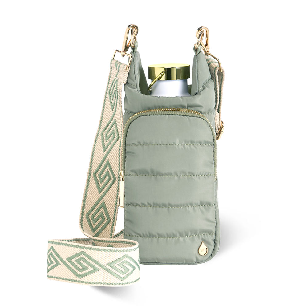 Sage and Tan Woven Strap - Strap Only