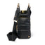 Black Vegan Leather HydroBag® with Strap Bundle