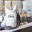 For the Bride-White Ripstop HydroBag® Monogrammed with "Bride"