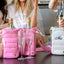 For the Bride-White Ripstop HydroBag® Monogrammed with "Mrs."