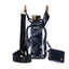 Clear HydroBag® Stadium with Black Trim and Matching RFID Pouch