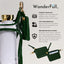 Clear HydroBag® Stadium with Augusta Golf Green Trim and Matching RFID Pouch