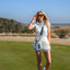 Clear HydroBag® Stadium with Augusta Golf Green Trim and Matching RFID Pouch