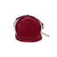 Clear HydroBag® Stadium with Maroon Trim and Matching RFID Pouch