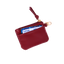 Clear HydroBag® Stadium with Maroon Trim and Matching RFID Pouch