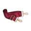 Clear HydroBag® Stadium with Maroon Trim and Matching RFID Pouch