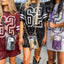 Clear HydroBag® Stadium with Purple Trim and Matching RFID Pouch