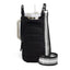 HydroBag® HANDLE®- Black Matte with Gray, Black, White Striped Strap