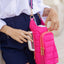 Navy and Pink Striped Strap
