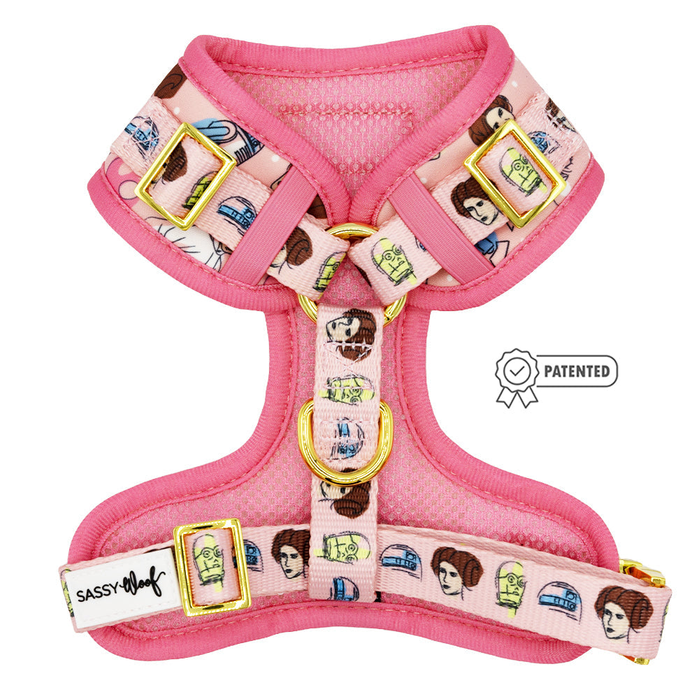 Dog Adjustable Harness - STAR WARS™ Princess Leia
