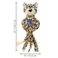 Kong Wubba No Stuff Cheetah Large