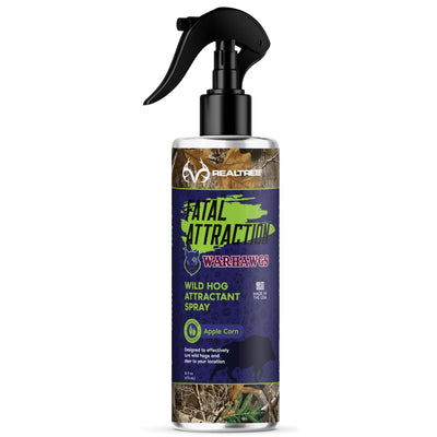 Realtree Fatal Attraction Warhawg Wild Hog Attractant – Apple Corn 8oz