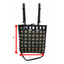 Tahoe Patented Slow Feed Hay Bag – 4-Sided Design with Super Tough Bottom, Easy-Fill Top, 2"x2" Openings, Holds 4 Flakes, Covered, Durable & Dust-Draining