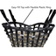 Tahoe Patented Slow Feed Hay Bag – 4-Sided Design with Super Tough Bottom, Easy-Fill Top, 2"x2" Openings, Holds 4 Flakes, Covered, Durable & Dust-Draining