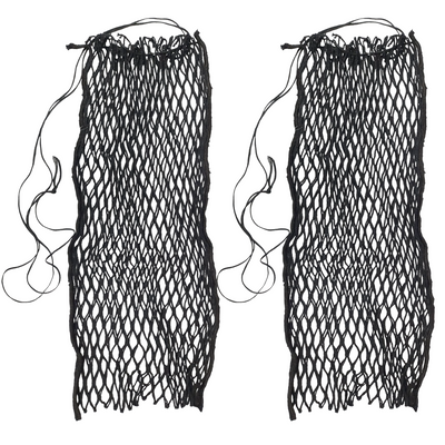 Paris Tack Knotless Ultra Slow Feed Hay Nets – 56” Long, Set of 2, 1.5” Holes, Soft on Muzzles, Durable Nylon, Holds 5–7 Flakes, Easy Hang Strap