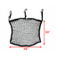 Derby Originals Paris Tack XL Knotless Slow Feed Hay Net – 48"x30", 2" Openings, Soft on Muzzles, with 3 Adjustable Straps for Fence or Stall Hanging