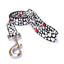 White Hearts Dog Leash