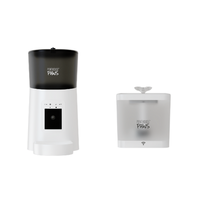 Smart Pet Feeder and Water Fountain Bundle