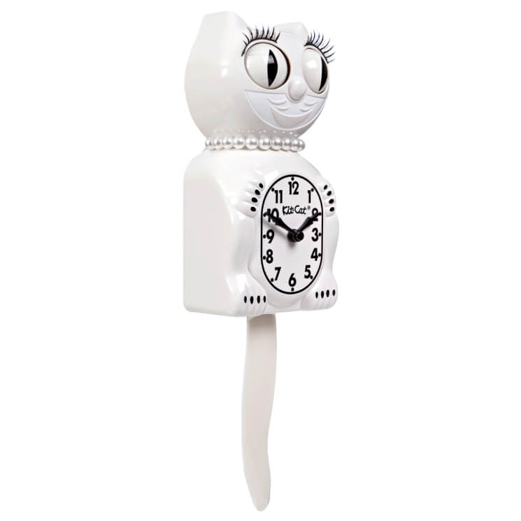 White Lady Limited Edition Kit-Cat Klock