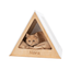 Stylish Wooden Cat Houses - Dark Walnut
