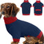 XL–5XL Dog Sweater with Harness Hole – Warm Stretch Turtleneck Winter Outfit