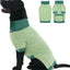 XL–5XL Dog Sweater with Harness Hole – Warm Stretch Turtleneck Winter Outfit