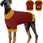XL–5XL Dog Sweater with Harness Hole – Warm Stretch Turtleneck Winter Outfit
