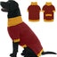 XL–5XL Dog Sweater with Harness Hole – Warm Stretch Turtleneck Winter Outfit