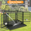 42" Stackable Dog Crate 43T+WHLP02