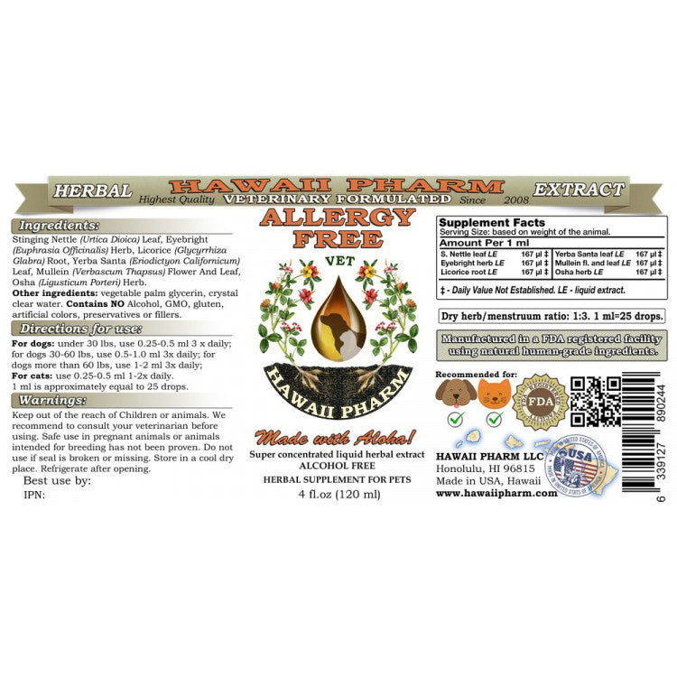 SKIN & SINUS HEALTH: Allergy Free
