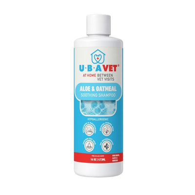 UBAVET Aloe & Oatmeal Conditioner for Dogs & Cats, 16.9 fl oz