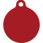 Aloha Red HD Dog ID Tag