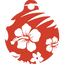 Aloha Red HD Dog ID Tag