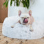 Arctic Shag Donut Bed